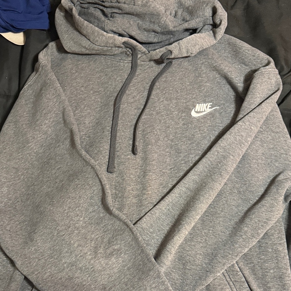 Gray Nike Club Fleece